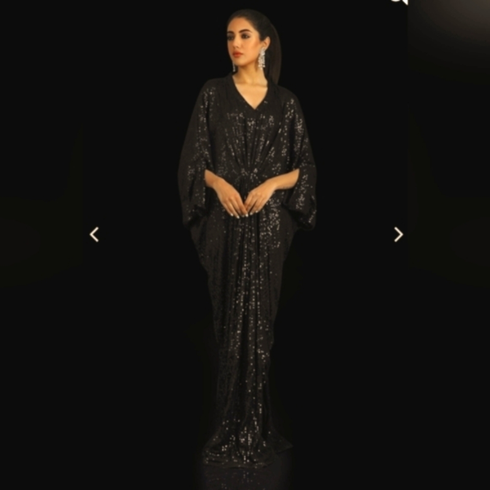 Ayesha Somaya Sequin Kaftan